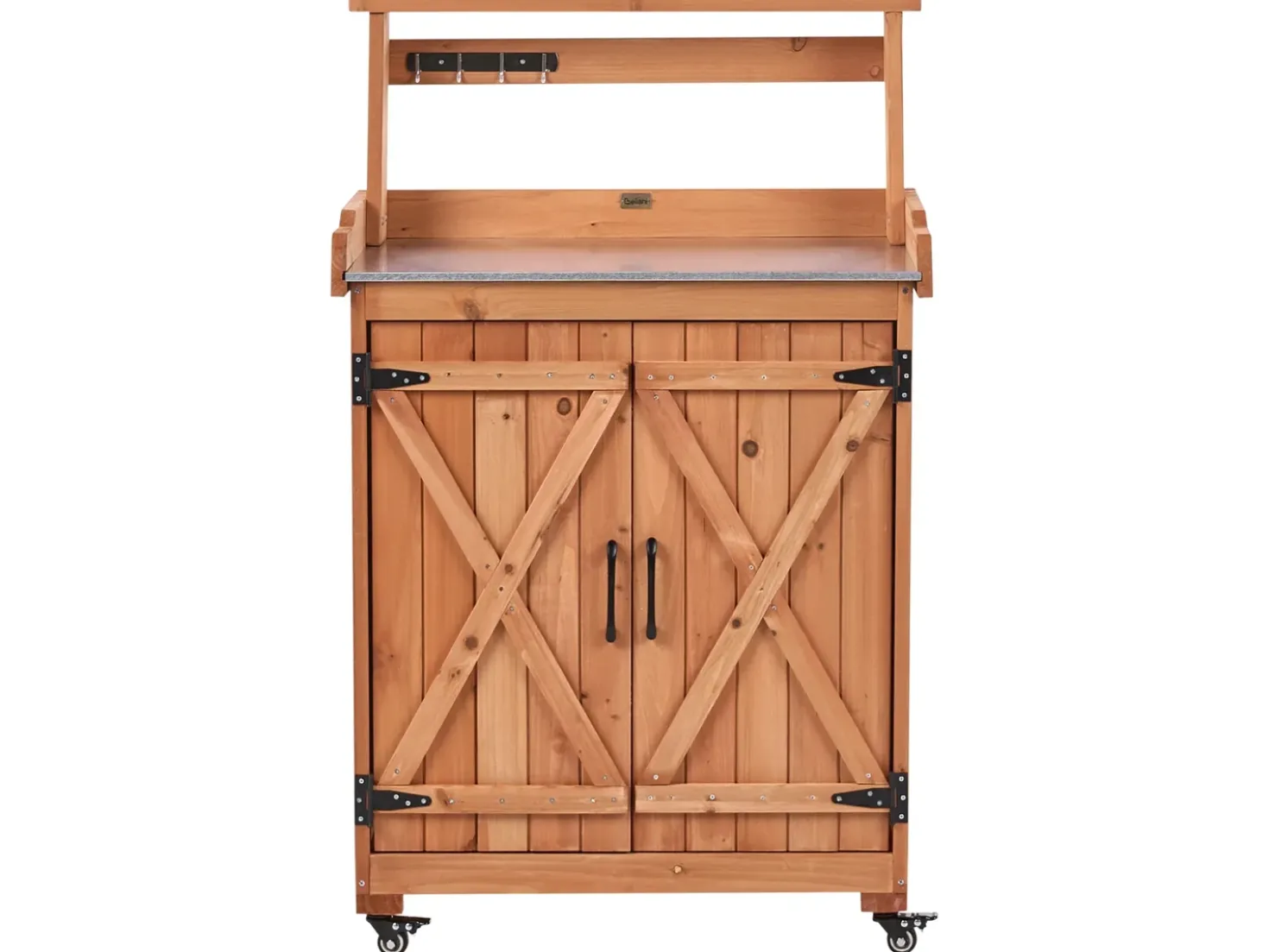 Banco da giardinaggio ALTOLIA Legno di abete 70 cm 40 cm Marrone