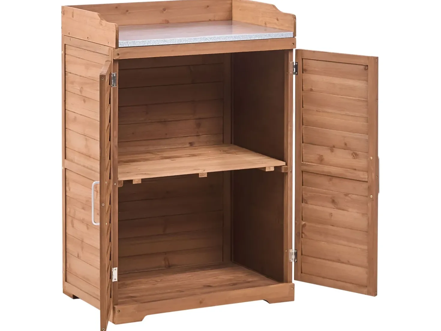 Banco da giardinaggio TEREVILLE Legno di abete 67 cm 45 cm Marrone