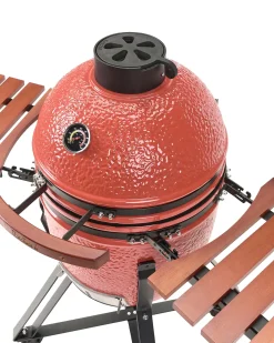 Barbecue a carbonella KAMADO Ceramica Rosso