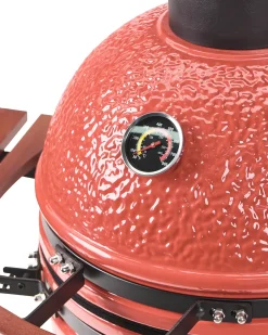 Barbecue a carbonella KAMADO Ceramica Rosso