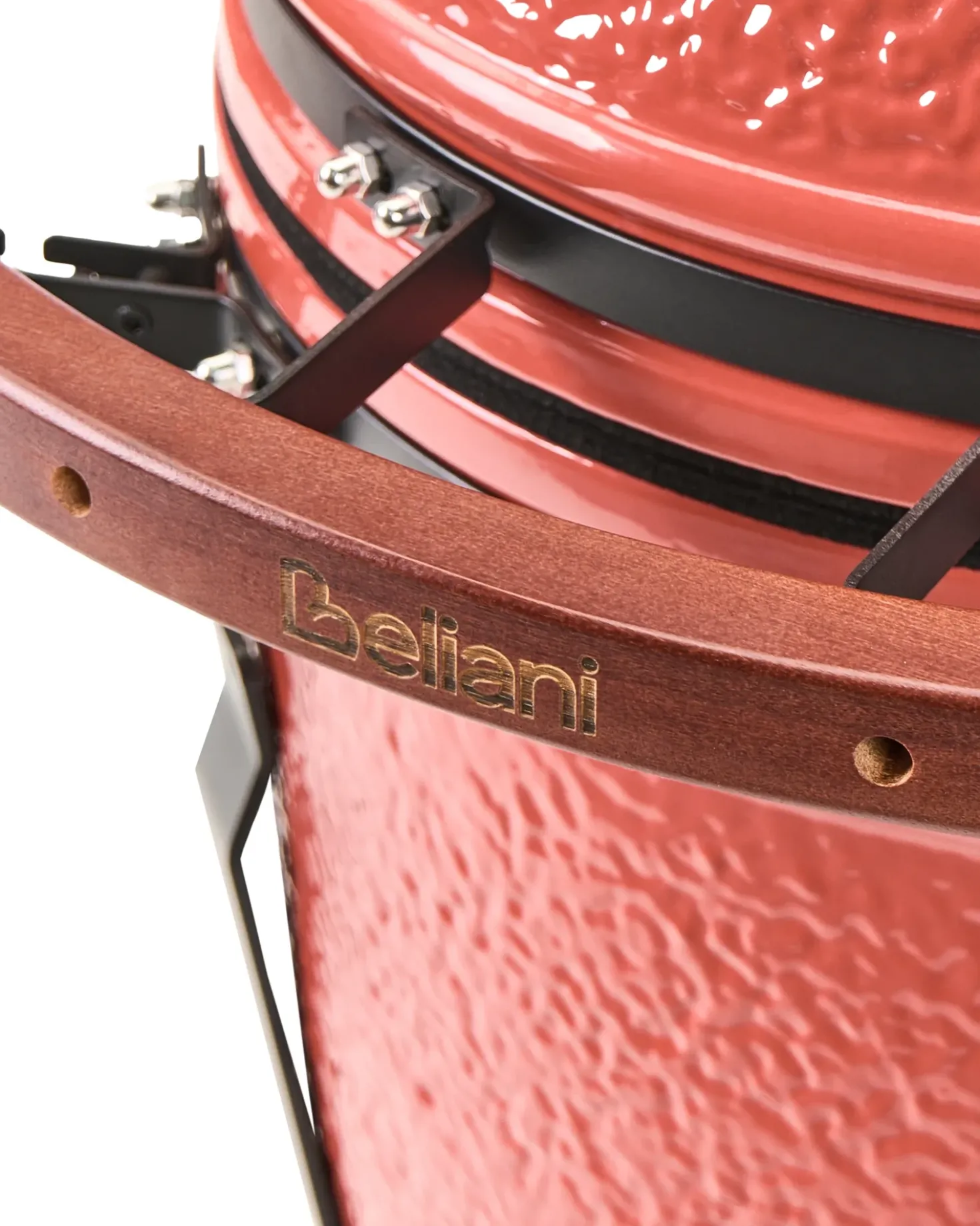 Barbecue a carbonella KAMADO Ceramica Rosso