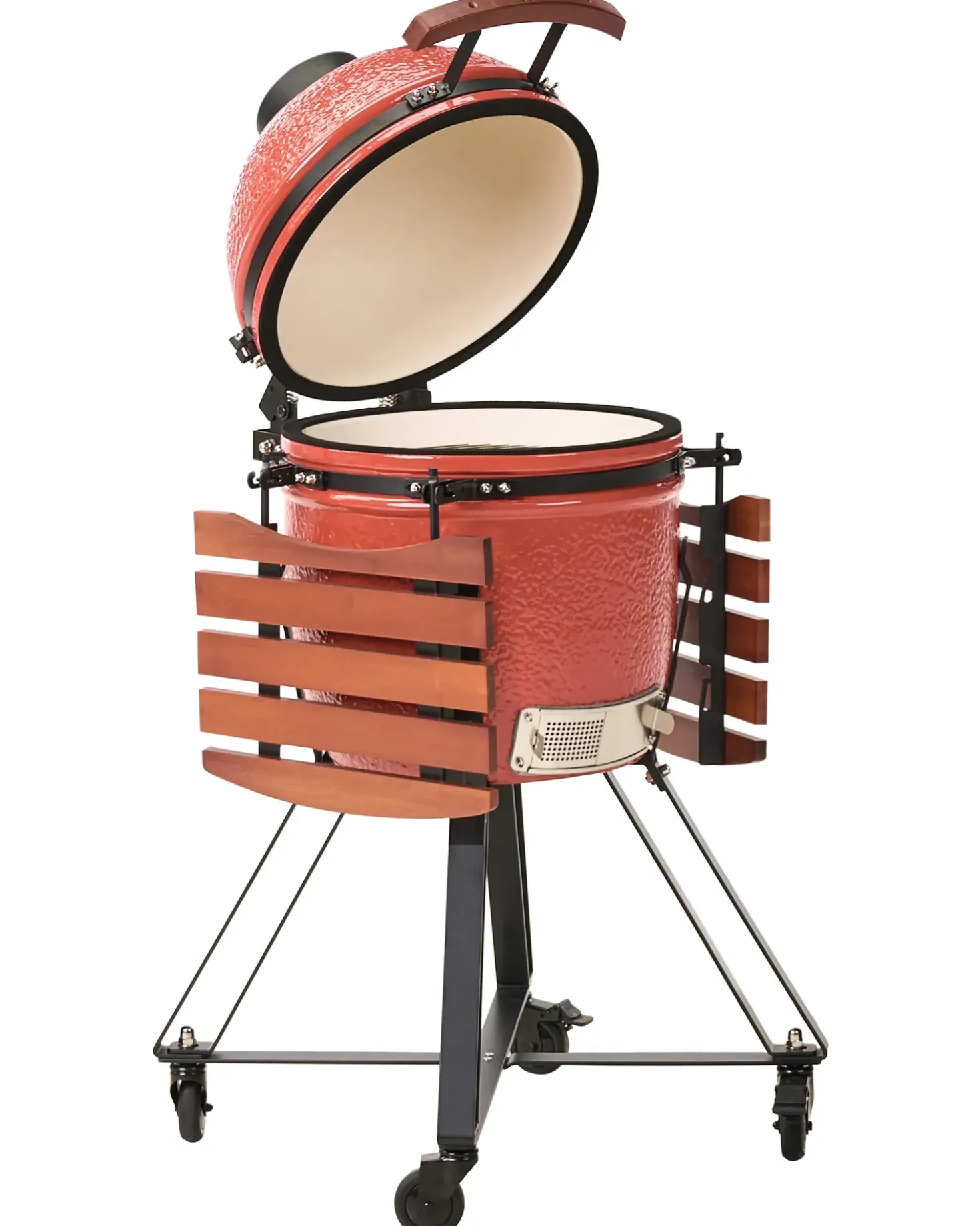 Barbecue a carbonella KAMADO Ceramica Rosso
