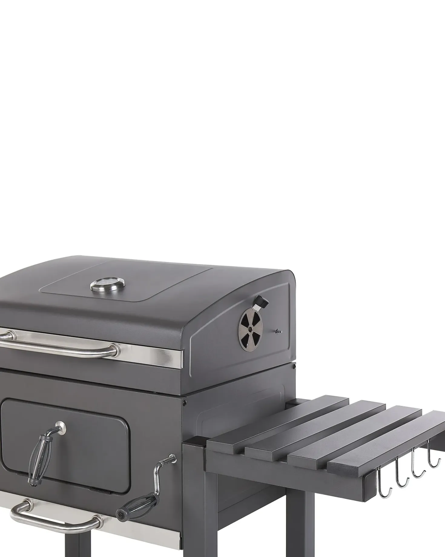 Barbecue a carbonella PAVLOF Metallo Nero