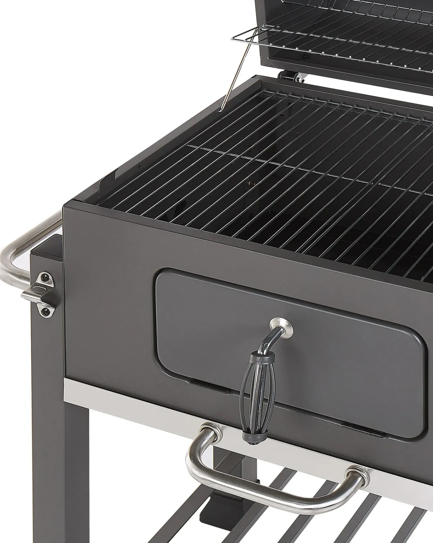 Barbecue a carbonella PAVLOF Metallo Nero