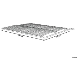 Base letto a doghe COMBOURG 180 x 200 cm