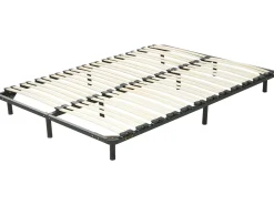 Base letto a doghe freestanding COMBOURG 140 x 200 cm