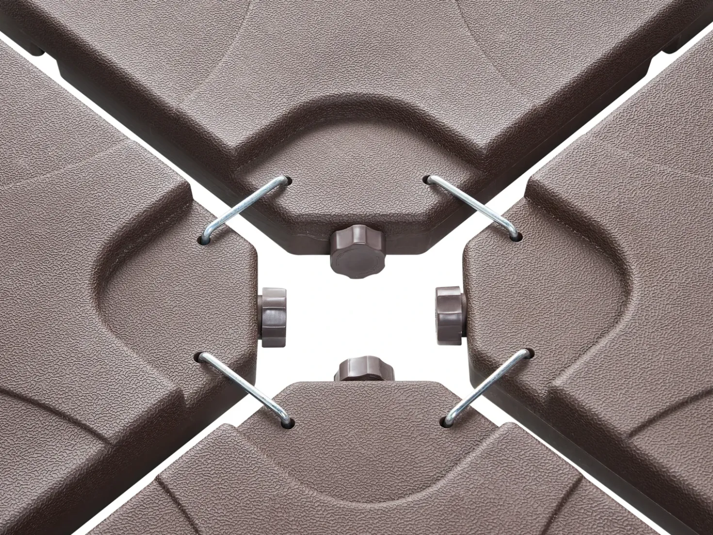 Base per ombrellone CARIA Tortora Quadrata 9 kg
