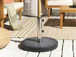 Base per ombrellone CEGGIA Nero Rotonda 25 kg