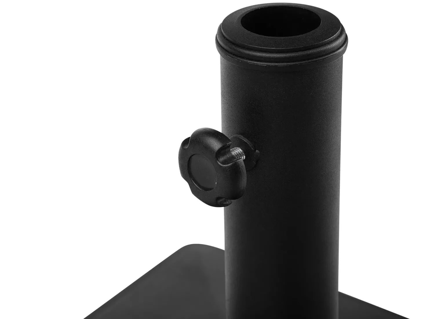 Base per ombrellone CERVO Nero Quadrata 25 kg