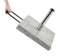 Base per ombrellone CERZETO Grigio Quadrata 30 kg