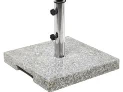 Base per ombrellone CERZETO Grigio Quadrata 30 kg