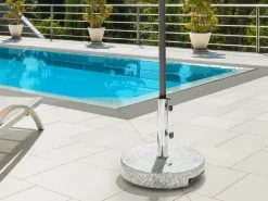 Base per ombrellone CERZETO Grigio Rotonda 30 kg