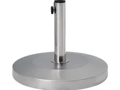 Base per ombrellone CRAVEGGIA Argento Rotonda 25 kg