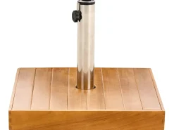 Base per ombrellone CRECCHIO Marrone Quadrata 24 kg