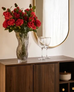 Bouquet di fiori artificiali BOIRO 65 cm Rosso