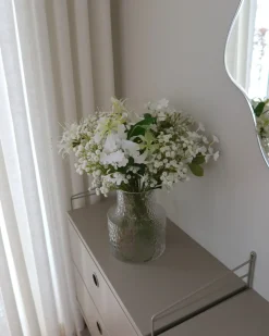 Bouquet di fiori artificiali VEIROS 38 cm Bianco