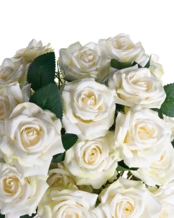 Bouquet di fiori artificiali LAPAS 55 cm Bianco