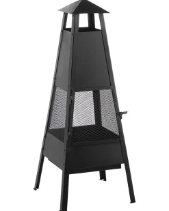 Braciere YASUR Metallo Nero