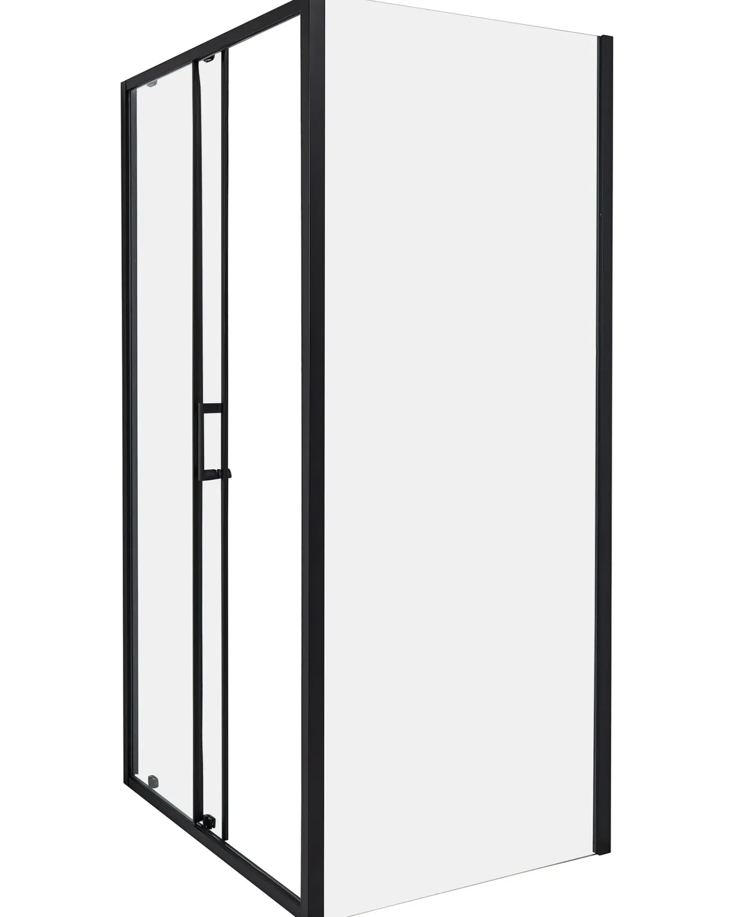 Cabina doccia YORO 80 x 100 x 185 cm Nero