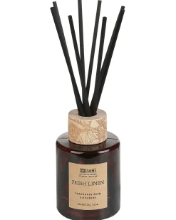 Candela Profumata con Diffusore di Fragranze DARK ELEGANCE 9 cm Marrone