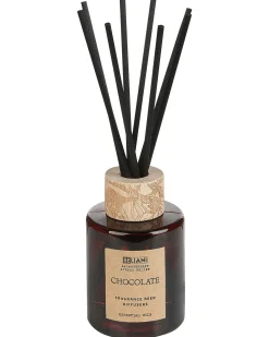 Candela Profumata con Diffusore di Fragranze DARK ELEGANCE 9 cm Marrone