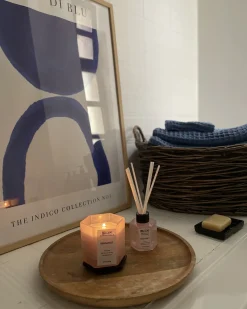 Candela Profumata con Diffusore di Fragranze CLASSY TINT Cera di Soia Note fruttate
