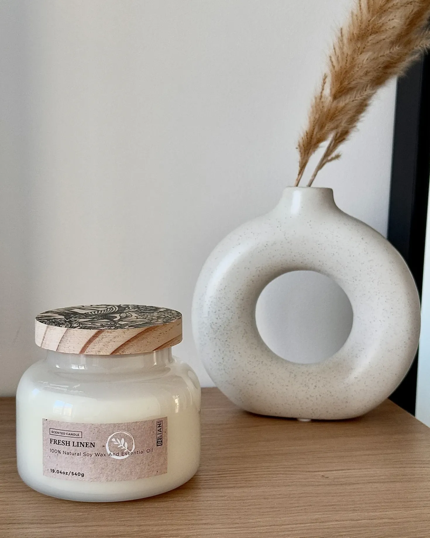 Candela Profumata DELIGHT BLISS Cera di Soia Note fresche