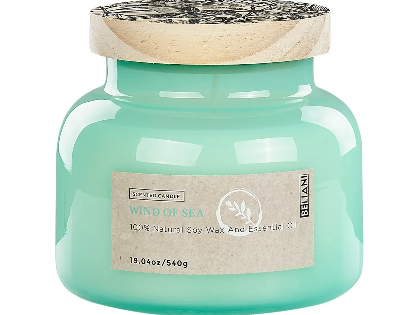 Candela Profumata DELIGHT BLISS Cera di Soia Note fresche