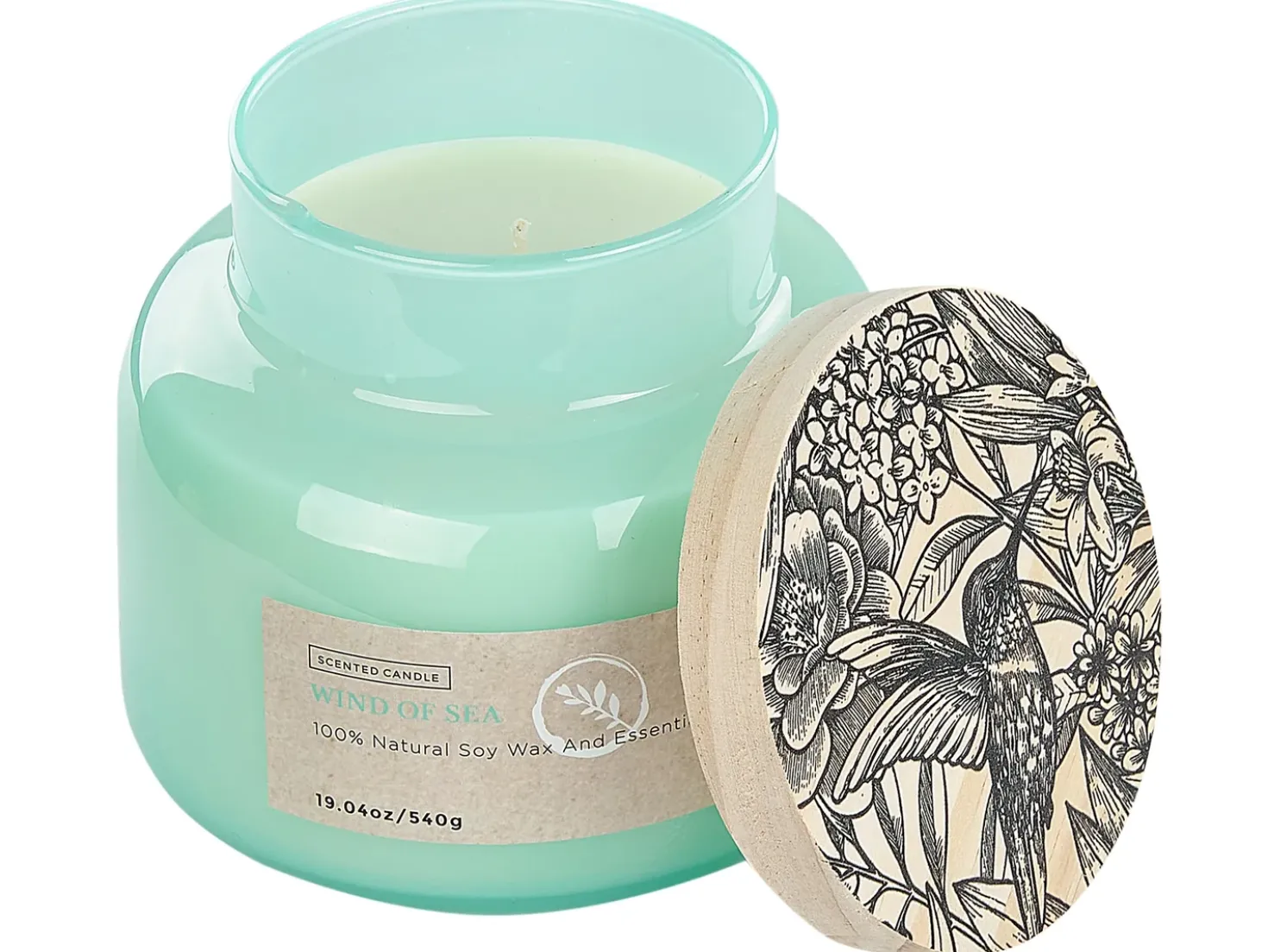 Candela Profumata DELIGHT BLISS Cera di Soia Note fresche