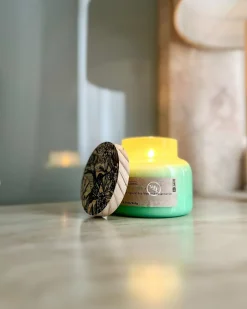 Candela Profumata DELIGHT BLISS Cera di Soia Note fresche