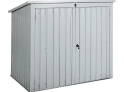 Capanno per gli attrezzi MOENA 158 cm 96 cm Grigio chiaro