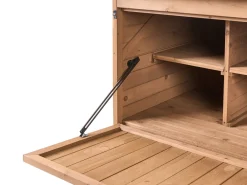Capanno per gli attrezzi TOFFIA 127 cm 66 cm Marrone