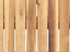 Carrello per bevande da giardino SASSARI II Legno di acacia certificato Marrone chiaro
