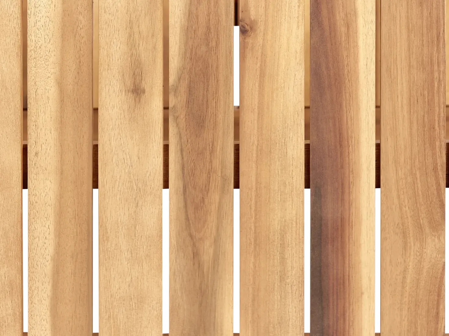 Carrello per bevande da giardino SASSARI II Legno di acacia certificato Marrone chiaro