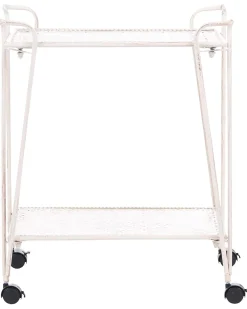 Carrello portaoggetti YUMBILLA Metallo Bianco con ruote