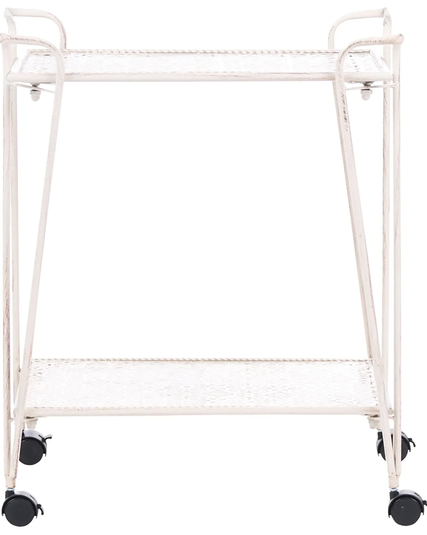 Carrello portaoggetti YUMBILLA Metallo Bianco con ruote