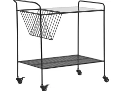 Carrello portavivande ALAMO Metallo Nero