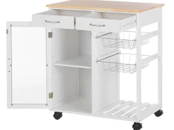 Carrello portavivande BOVES Bianco