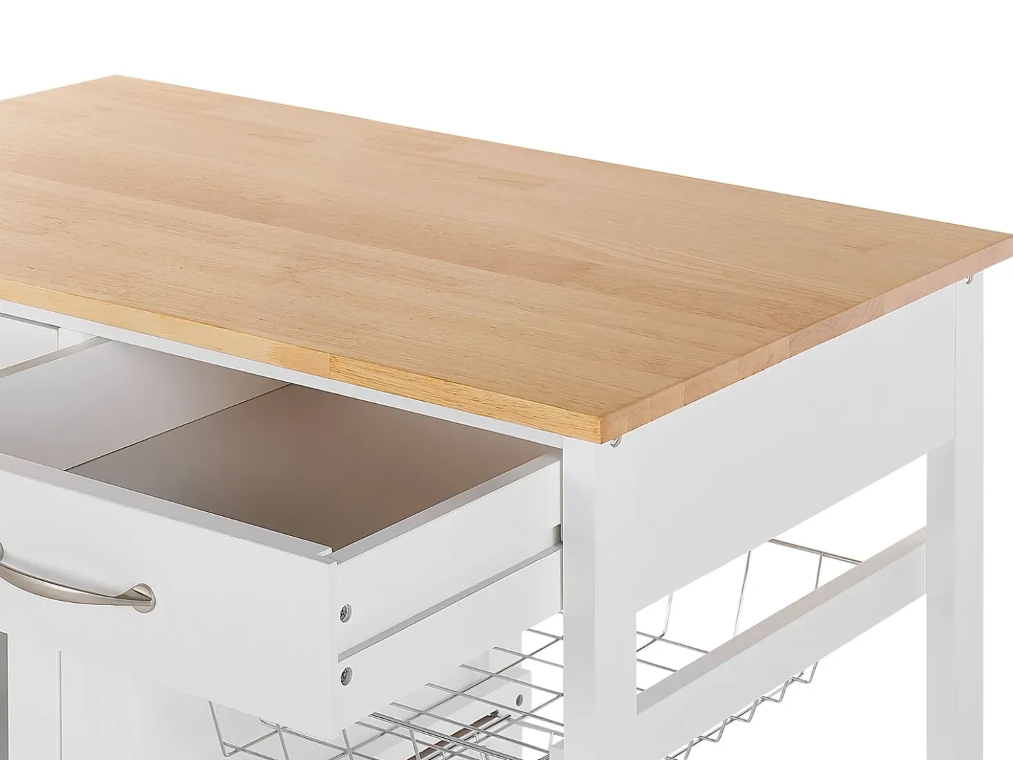 Carrello portavivande BOVES Bianco