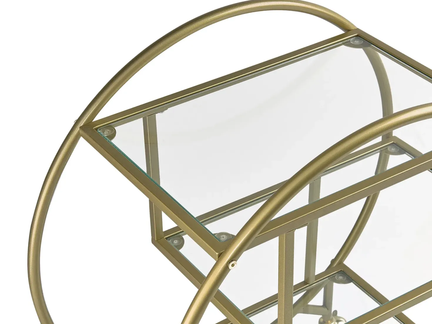 Carrello portavivande COLTON Metallo Oro