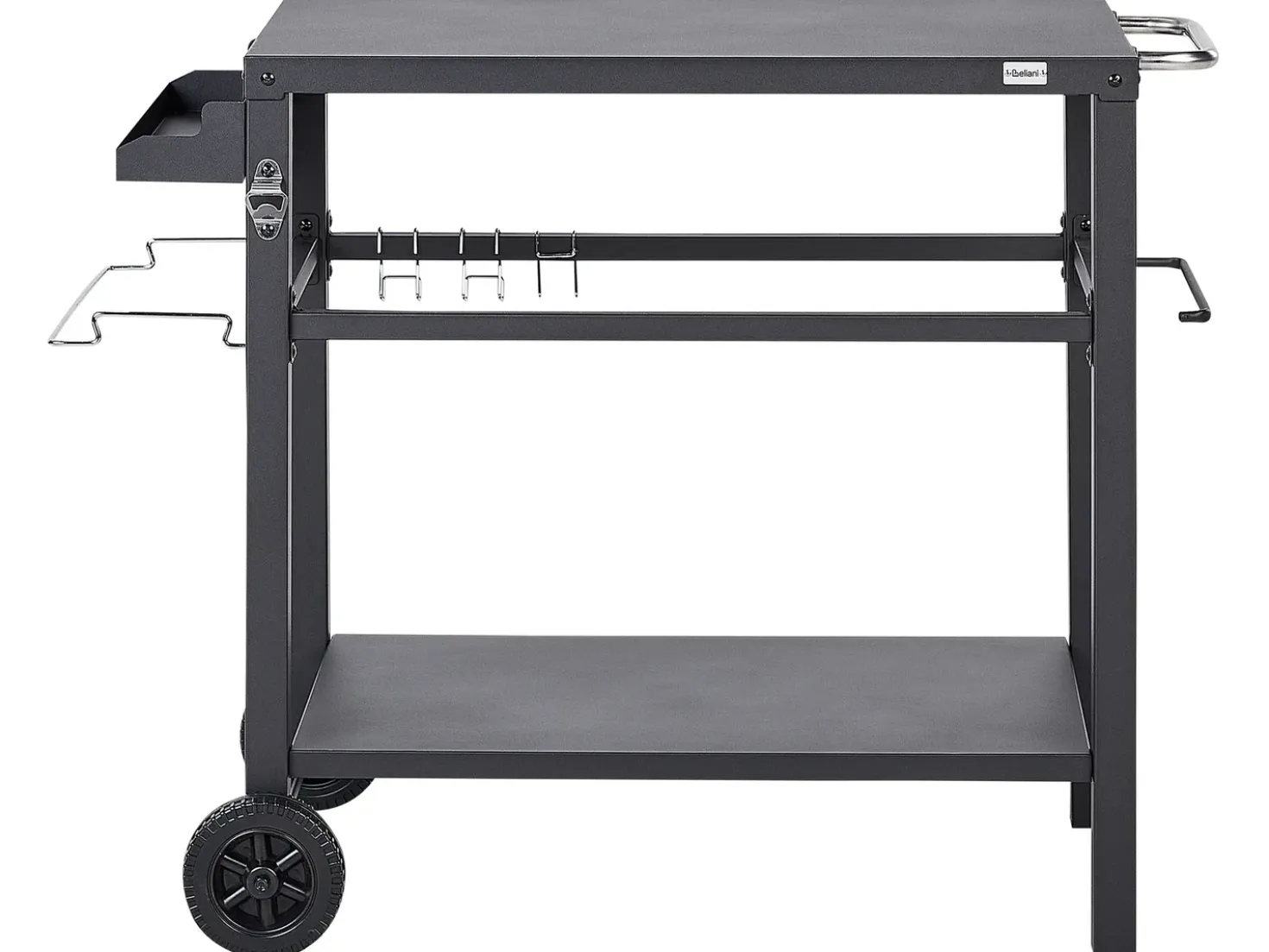 Carrello portavivande da giardino STALETTI Metallo Nero
