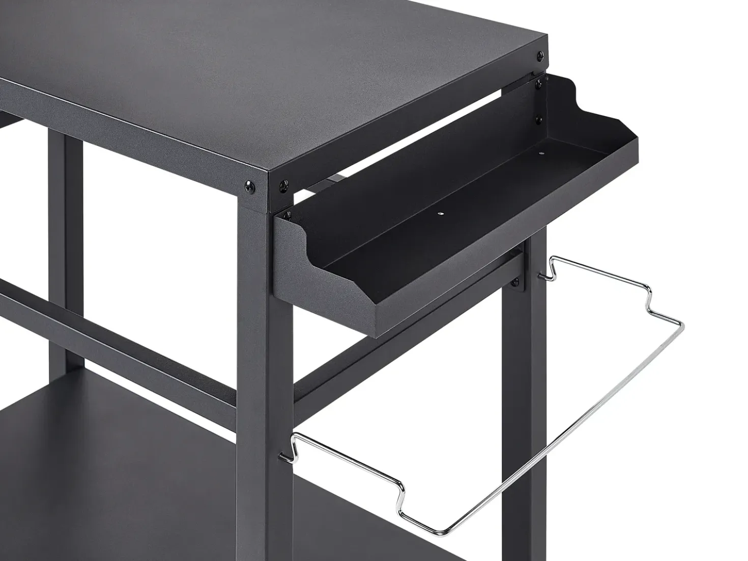 Carrello portavivande da giardino STALETTI Metallo Nero