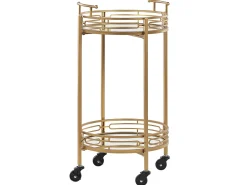 Carrello portavivande FARLEY Metallo Oro