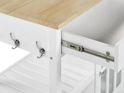 Carrello portavivande GENOA Bianco