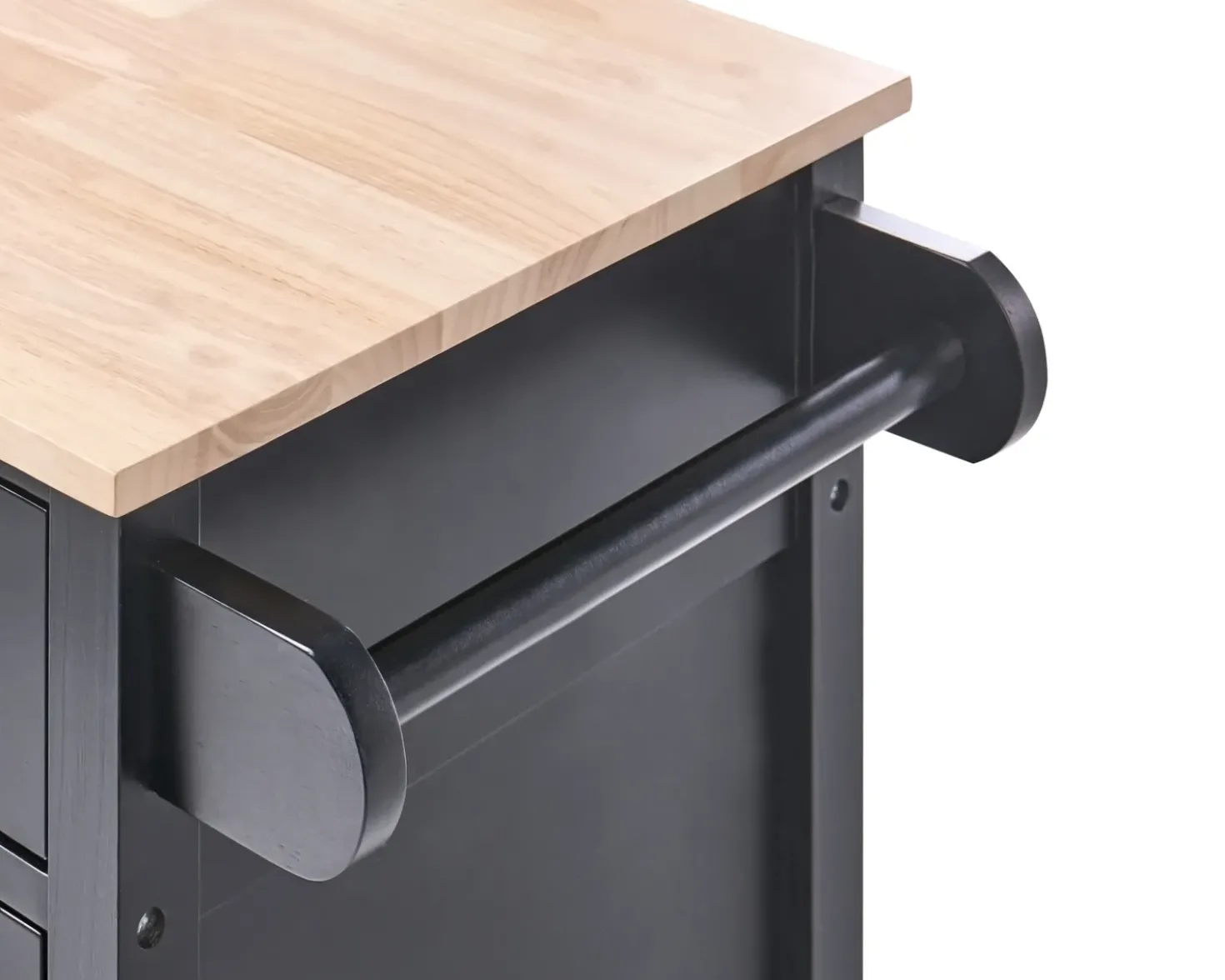 Carrello portavivande GENOA Nero