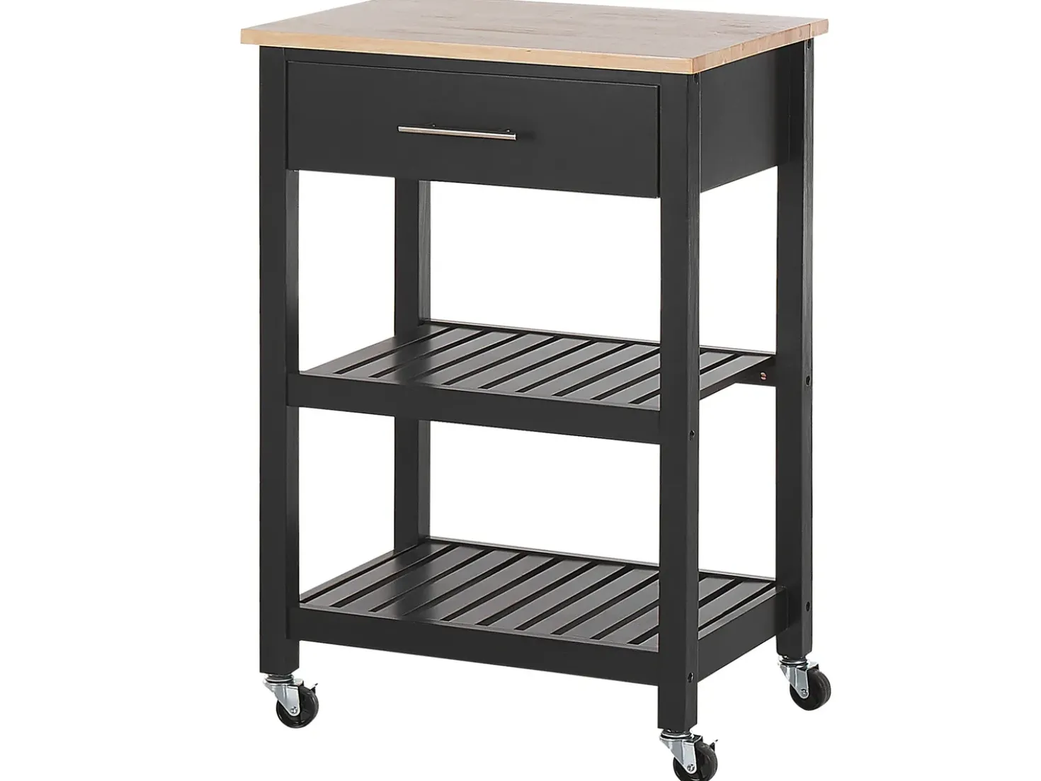 Carrello portavivande HIUMA Legno Nero