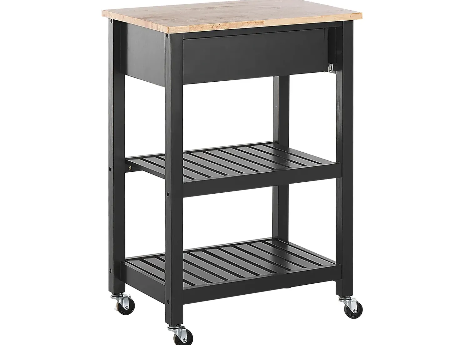 Carrello portavivande HIUMA Legno Nero