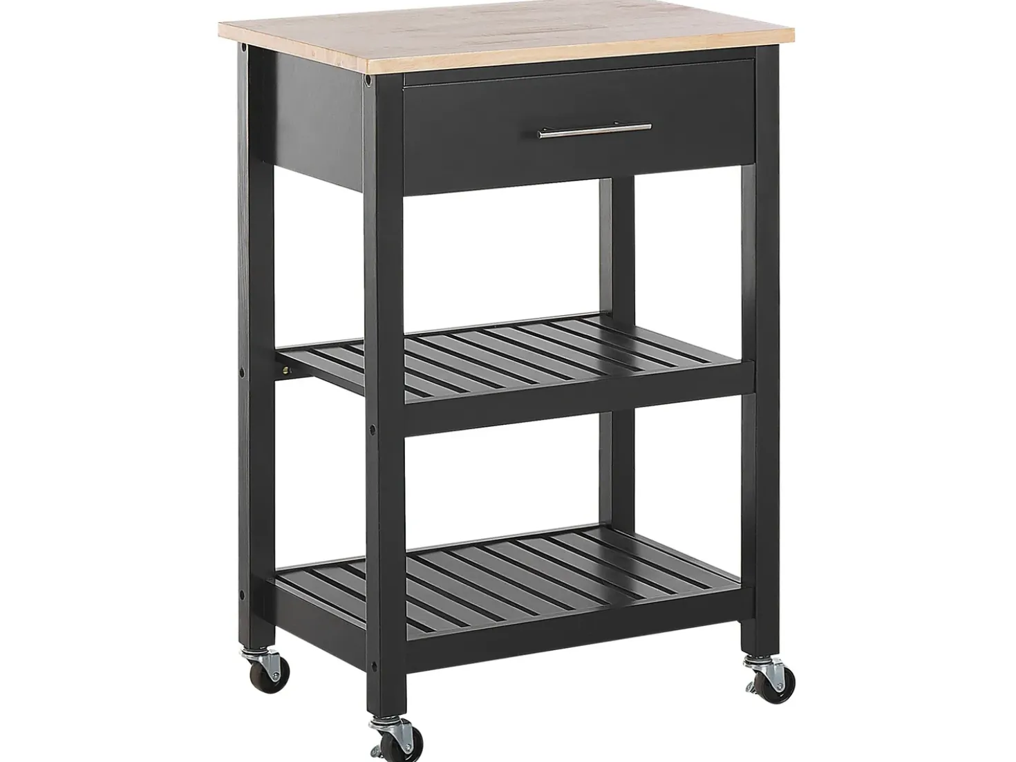 Carrello portavivande HIUMA Legno Nero