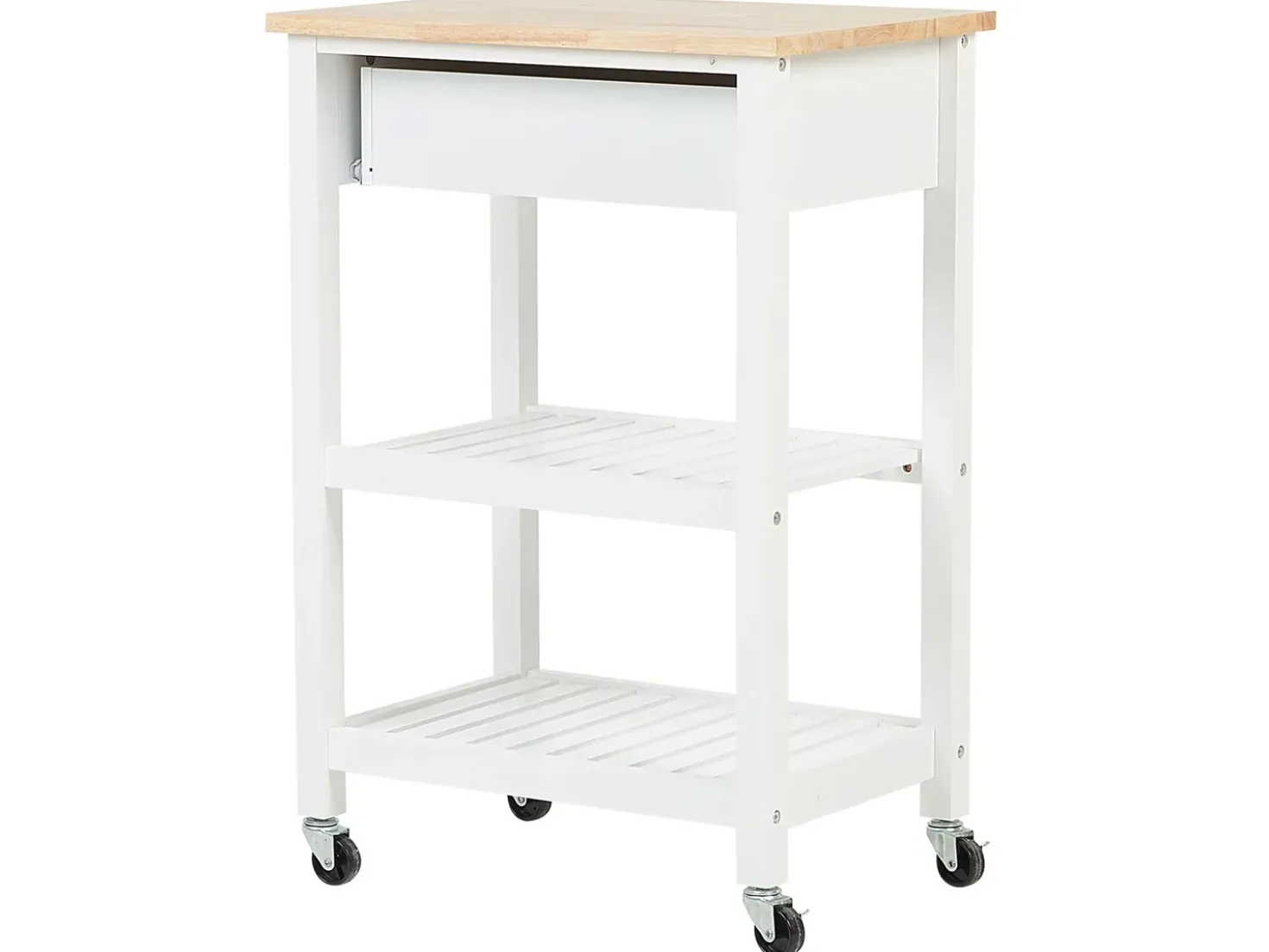 Carrello portavivande HIUMA Legno Bianco