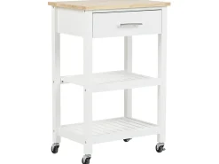 Carrello portavivande HIUMA Legno Bianco